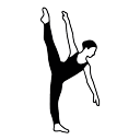 Ballet dancer icon