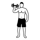 Bodybuilder icon